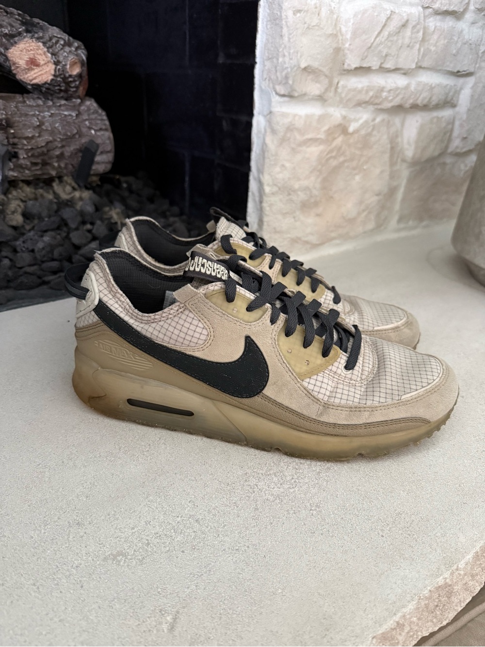 Men’s Nike Air Max 90 Terrascape Rattan Black Size 12